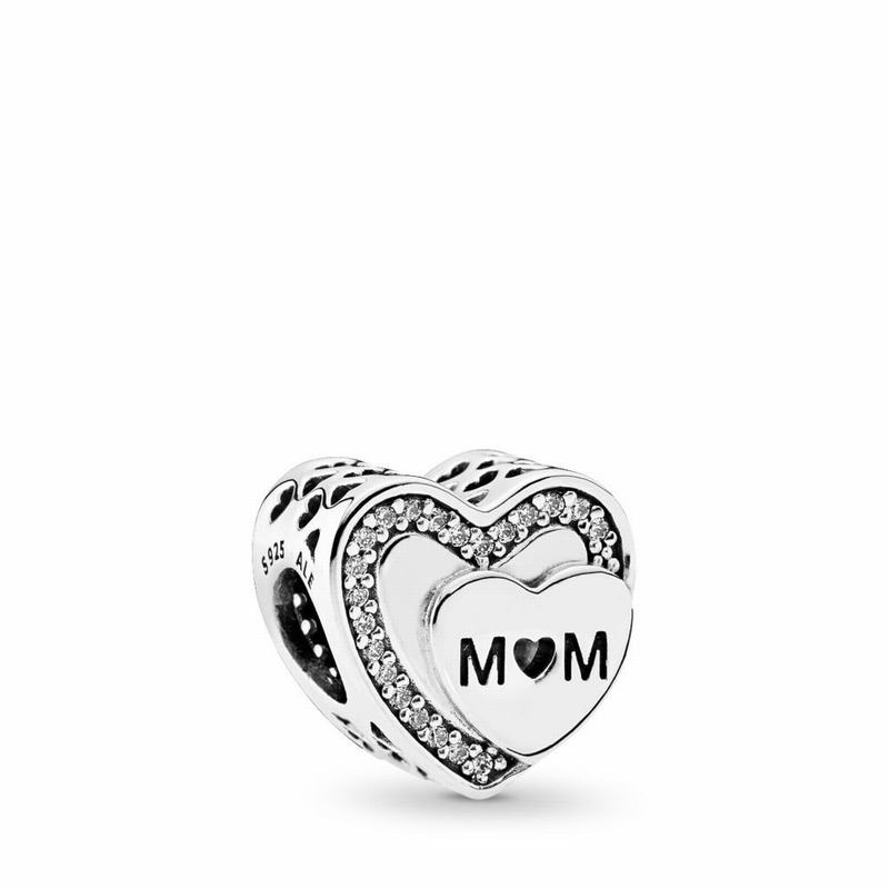 Pandora Australia Tribute to Mom Charm - Sterling Silver | JFLYCU723